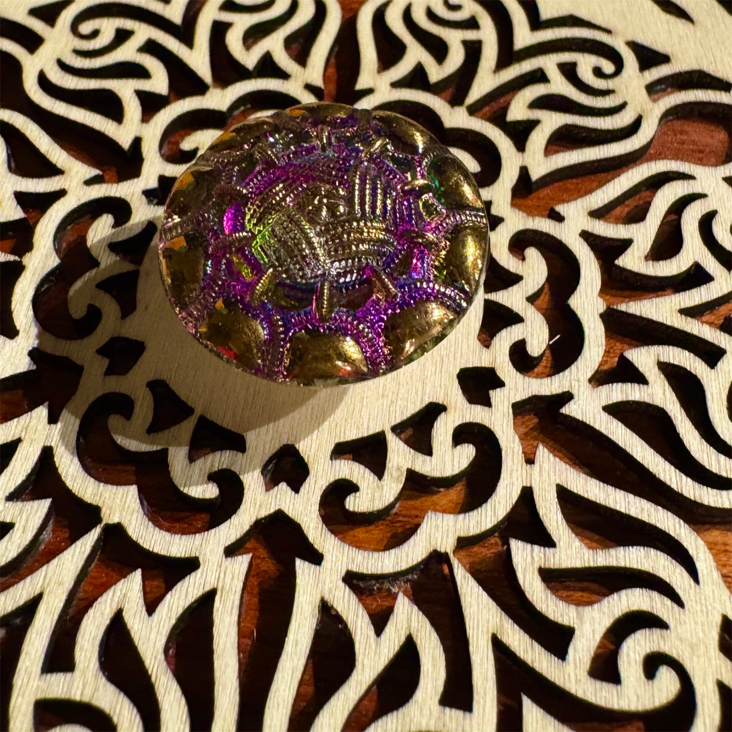 Medium Lace Hexagon Box