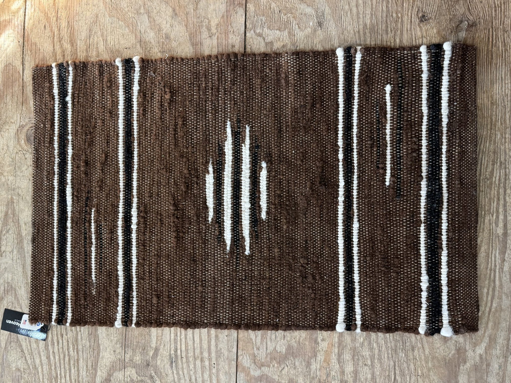 Handwoven Alpaca Rug, 3' x 5'