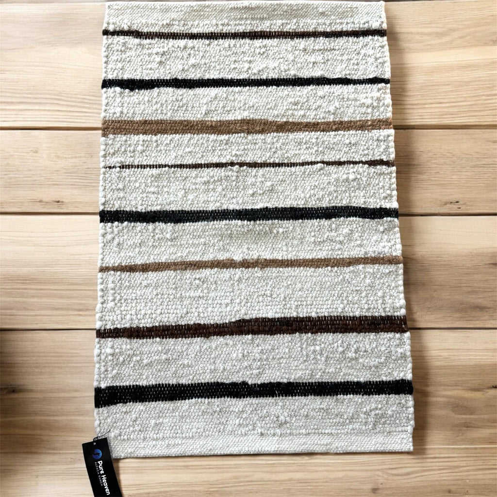 Handwoven Alpaca Rug, 3' x 5'